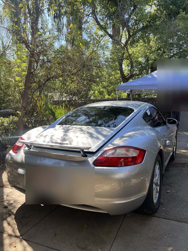 Porsche Cayman &mdash; Rear three-quarter