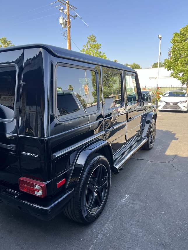 Mercedes-AMG G63 &mdash; Rear quarter & side steps