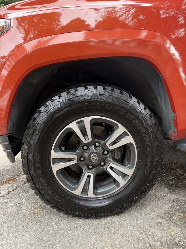Toyota Tacoma TRD &mdash; Wheel & arch