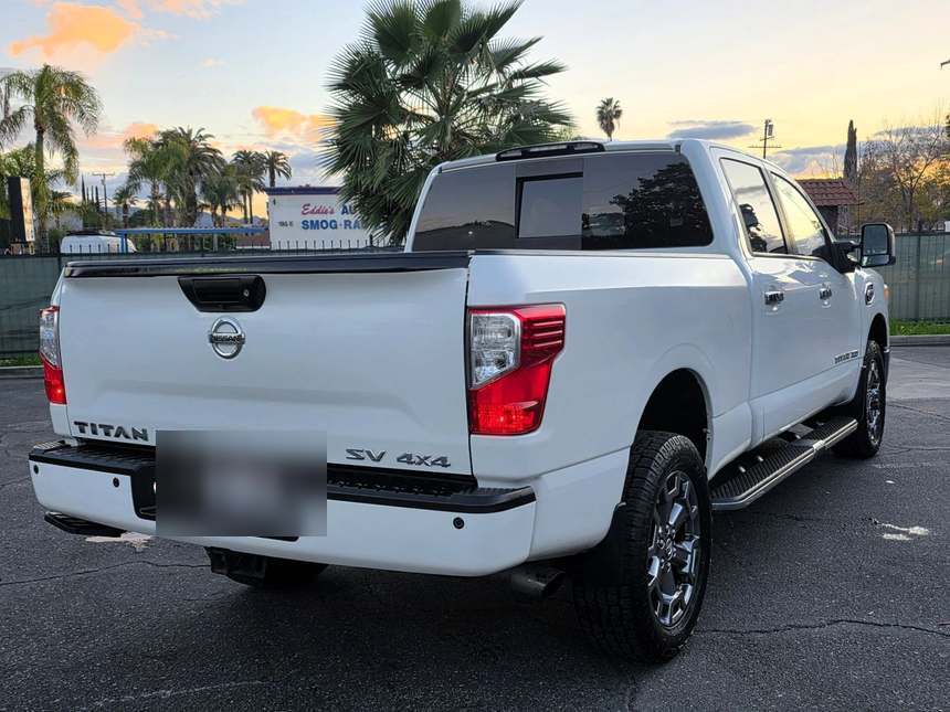 Nissan Titan XD &mdash; Rear three-quarter